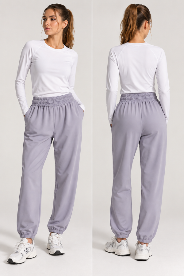 NEW MAGIC-FIT Quick Dry Eşofman Altı Lastikli - Lavanta